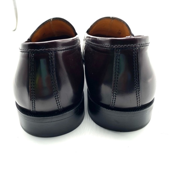 Bostonian loafers Black Leather Florentine Kilted dress shoes. SZ 9.5. NWOT main image 5